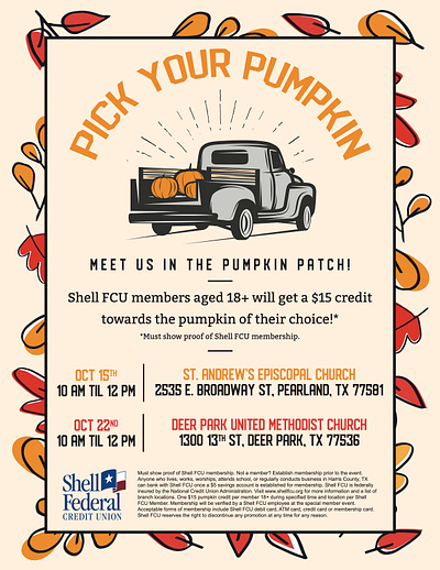 Pumpkin Patch Flyer