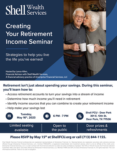 Wealth Services Seminar Invite