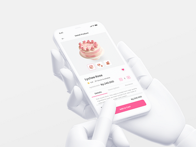 Birthday Cake App apps creative dribbble figma figmadesign interface mobileapp ui uidesign uiux uiuxdesign uiuxdesigner uiuxindonesia ux uxdesign