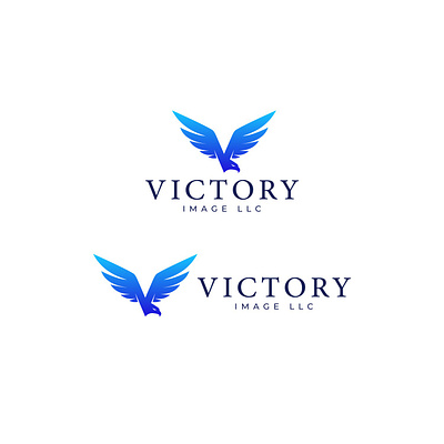 Victory Image LLC | Logo concept eagle logo logo design v v logo