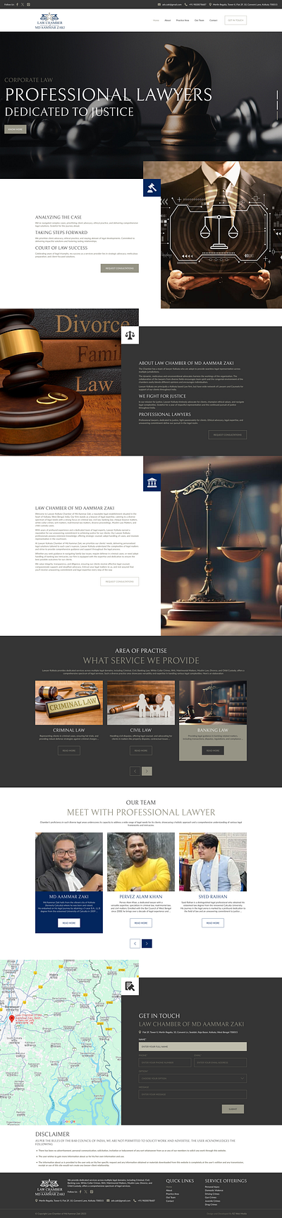 Lawyer Kolkata branding graphic design logo ui