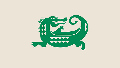 Alligator alligator branding design esports graphic design green illustration logo logotype mascot logo motion graphics shapes snake vector