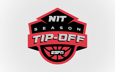 NIT Season Tip-Off Logo basketball branding espn logo sports