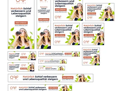 Sleeping drink OFF DRINK banners ad banner banner drink natural nutrition