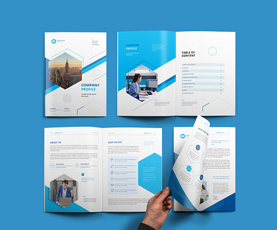 Company Profile annual report brochure design business card catalog compan company profile flyer design illustration magazing design