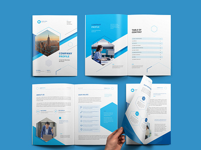 Company Profile annual report brochure design business card catalog compan company profile flyer design illustration magazing design