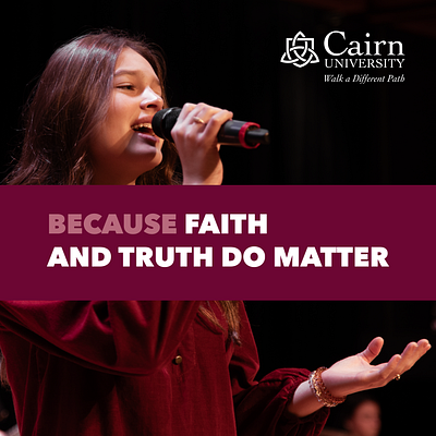 Cairn University "Because" Campaign Ad #1