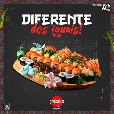 Criativo para Sushi #01 graphic design