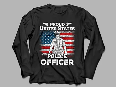 USA POLICE FLAG T-SHIRT DESIGN best design branding custom custom t shirt design design graphic design illustration piloce t shirt t shirt t shirt design usa flag usa police usa t shirt design veteran veteran t shirt veteran t shirt design