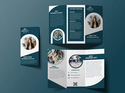 Trifold Brochure design all types of trifold design bifold design branding flyer design graphic design logo design motion graphics poster standee trifold design