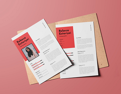 Resume / Cv a4resume classicresume creativecv cv indesignresume jobresume modernresume portfolio resume simpleresume workresume