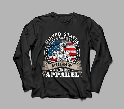 USA POLICE FLAG T-SHIRT DESIGN army best design branding custom custom t shirt design design flag t shirt flag t shirt design graphic design illustration soilder t shirt t shirt design usa usa flag usa police usa police t shirt design