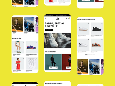 Adidas E-commerce App adidas adidas app app app ui app ux ecommerce ecommerce app mobile app mobile app design nike app shoes ui app ux