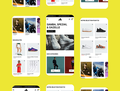 Adidas E-commerce App adidas adidas app app app ui app ux ecommerce ecommerce app mobile app mobile app design nike app shoes ui app ux