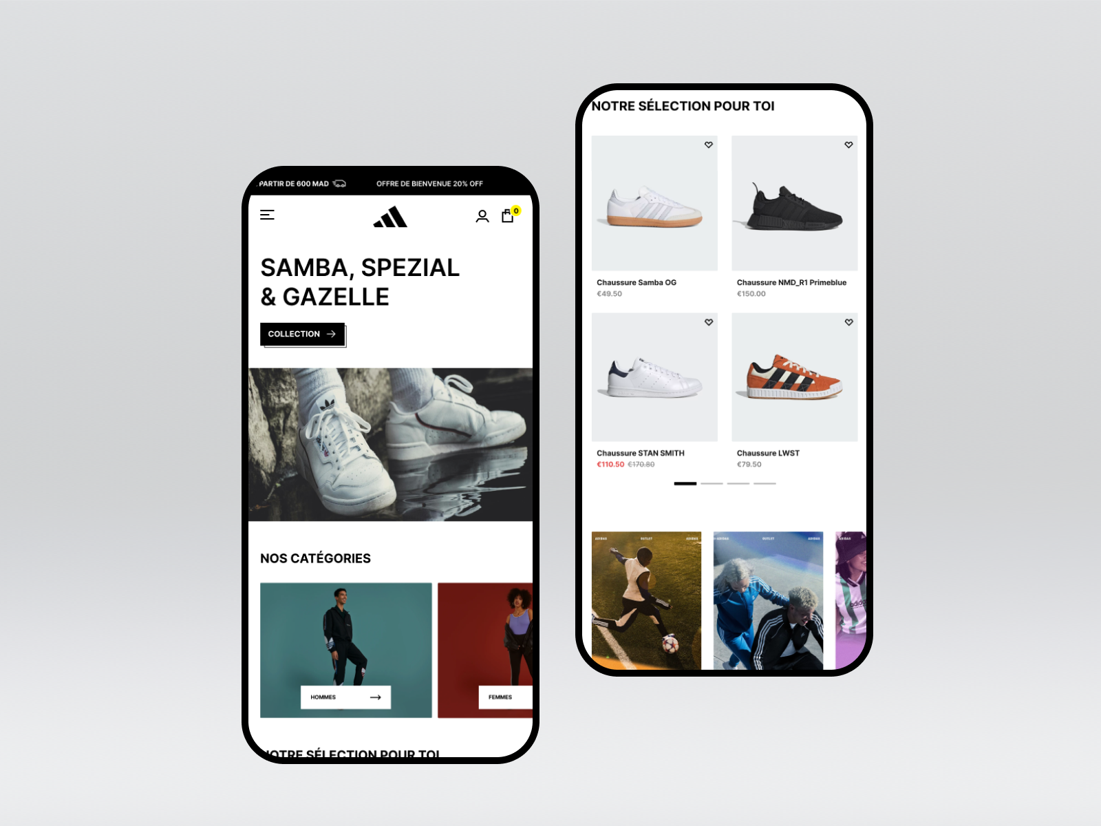 Example of Mobile App Design   UX/UI