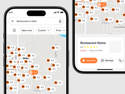 Map UI screen for a logistics app app design logistics app mobile app ui ui design ux