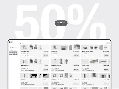 NM3 | WEBSITE REDESIGN adaptive catalog concept design graphic design ui web webdesign