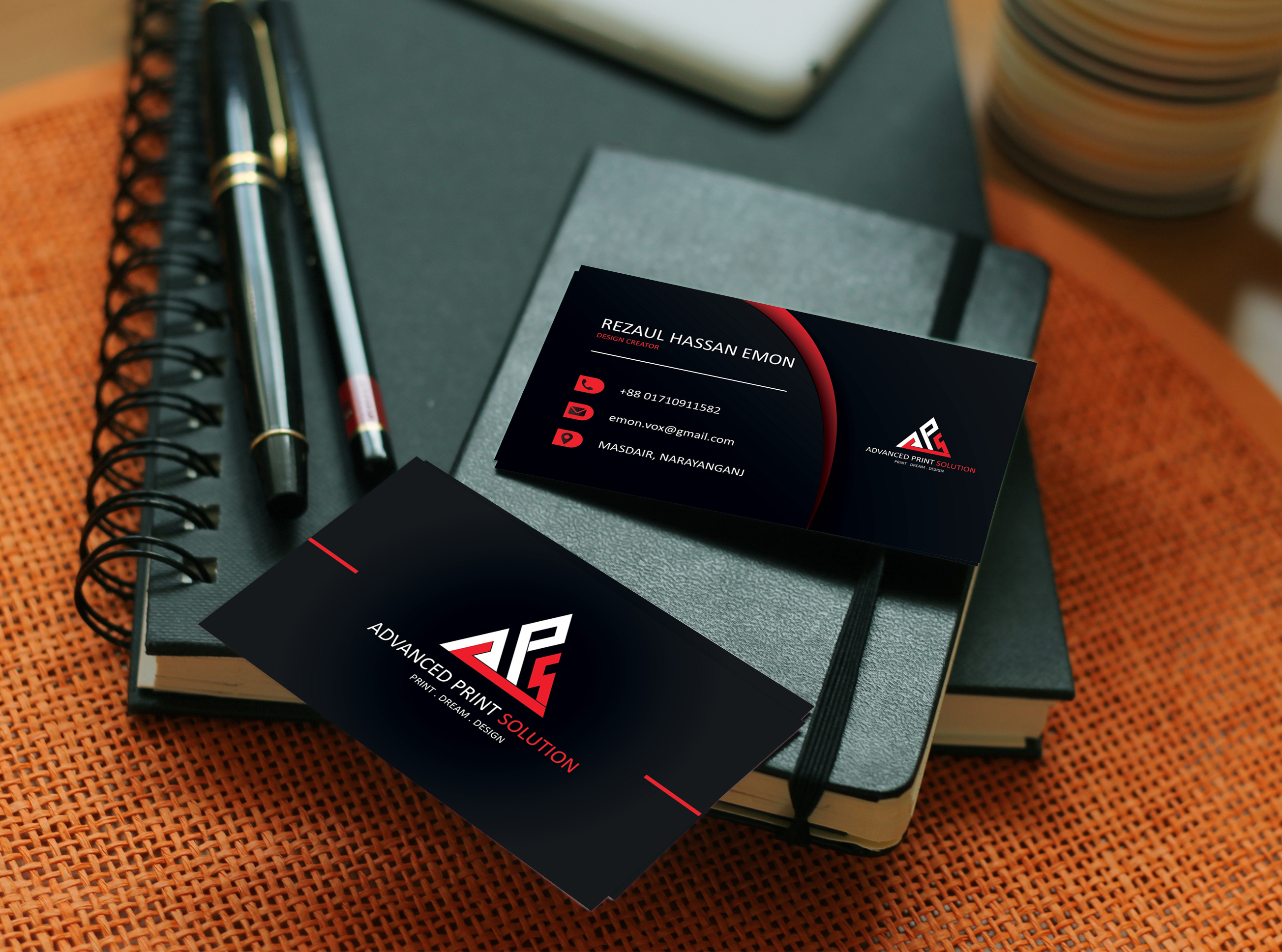 Business Card branding business card design graphic design logo vector