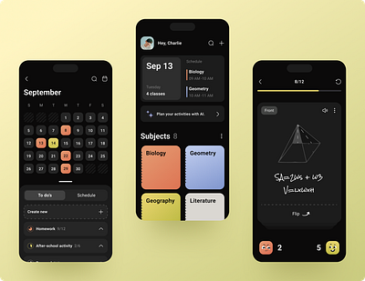 Study App ai calendar e learning education flashcards fun goals learn lesson planner play productivity schedule school students study subject to do