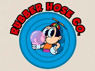 Mascot design branding cartoon character design illustration logo mascot rubber hose t shirt