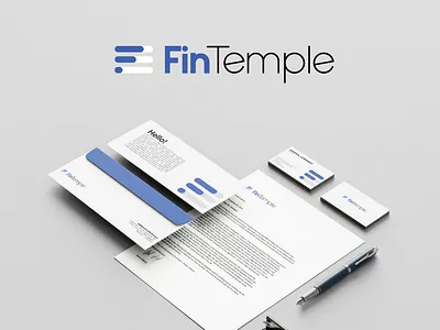 Fintemple Branding animation brand identity branding design design inspiration finance flat design illustration inspiration logo management money mutual fund stocks