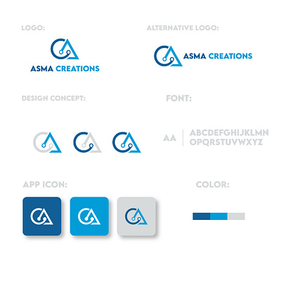 Personal Logo Concept branding design graphic design logo name design personal symbol ui