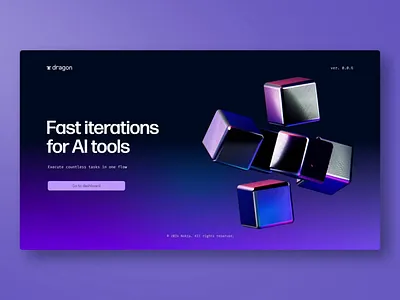 Spline 3d experiment - landing page animation branding graphic design illustration typography ui ux