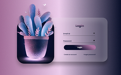 Interactive Login/SignUp Page Design animation app design product design ui ux