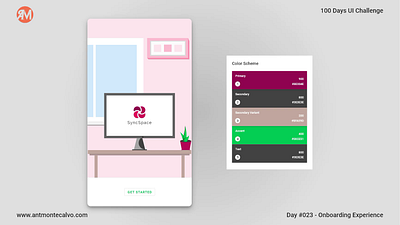 Day #023 - Onboarding Experience | 100 Days UI Challenge animation branding daily 100 dailyui dailyuichallenge design graphic design illustration interaction interaction design onboarding animation ui ui design user interface design visual design
