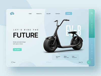 E-Bike Website Design bike branding e bike website ecommerce ecommerceredefined figma product design uidesign unique design uxdesign website