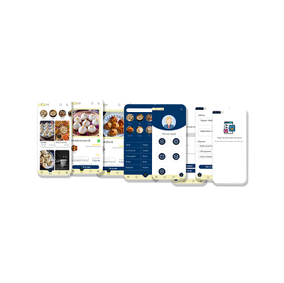 Cove- Indian sweets app design