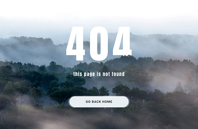 404 Error Page / Page Not Found 404 message 404 page page not found ui ux visual design website