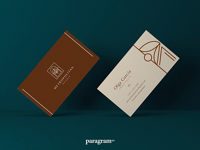 Branding and business card design for Interior Design Studio brand identity business card clean line illustration logo logo illustration logotype luxury minimalist premium terracota visual identity