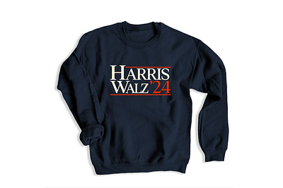 Harris Walz Campaign Shirt campaign campaign design campaign shirt democrat harris kamala kamala harris nostalgia nostalgic political political campaign politics sweatshirt tim walz tshirt typography walz