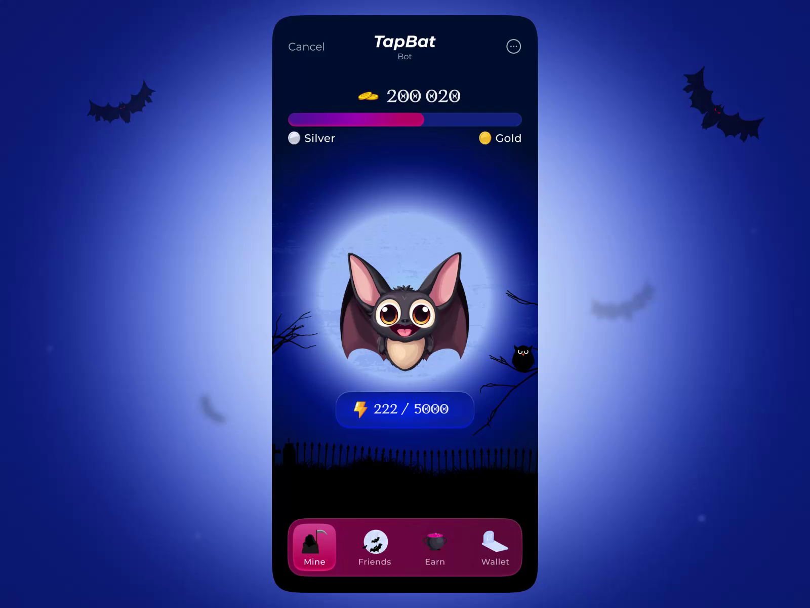 TapBat - Telegram Clicker Game by Ash Fazeli on Dribbble