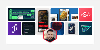 Hi! I'm Héctor Reyes and this is my work... app design bento bento box branding components design designer developer portfolio user interface web web components web design web development