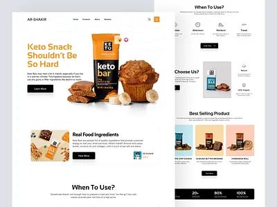 Shopify store for Bakery Products click funnel funnel page homepage landing page product design product details product landing page product website sales page shopify shopify designer shopify developer shopify landing page shopify theme customization shopify website single product store solo product website web design website