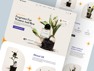 Shopify store for Fragrance clickfunnel cosmetic shopify store design homepage landing landing page product landing page product details sales funnel sales page shopify designer shopify developer shopify landing page shopify website single product website solo product store solo product website web design website