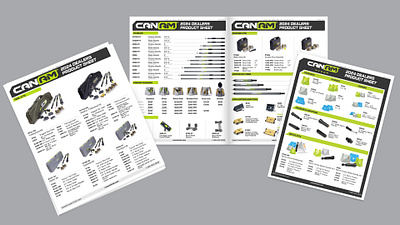 CanAm Printed Marketing Material branding brochure flyer marketing marketing material print material tri fold