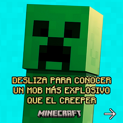 Xbox MX. Minecraft Creeper