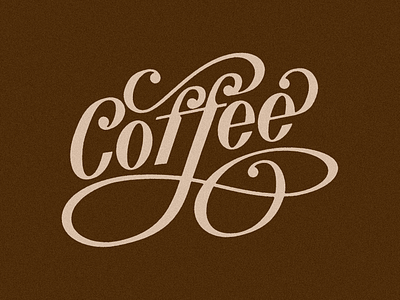 Coffee adobe illustrator design graphic design illustration lettering letters type typography vector