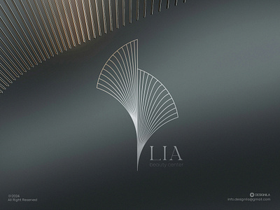 Lia / Logo design beauty branding clinic design graphic design logo minimal typography