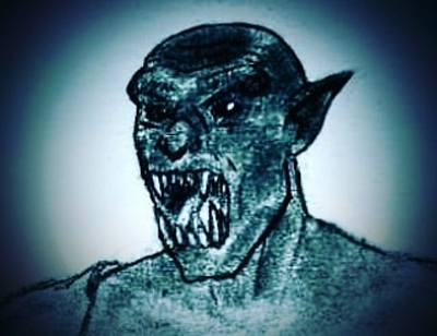 Orc pencil sketch