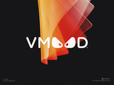 VMOOD Game / Logo design branding design game gamer graphic design logo minimal typography