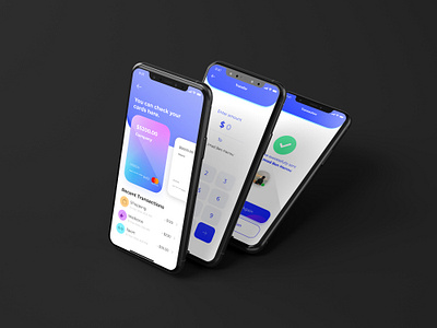 Streamlined Banking: Modern Mobile App Design for Financial Free bank branding ui