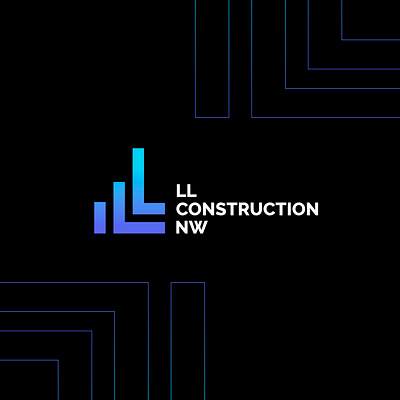 LONG LAN CONSTRUCTION | LOGO DESIDN & BRAND IDENTITY brand design brand identity branding company company logo construction logo design graphic design identity logo logo design