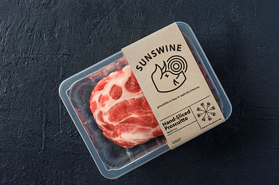 Sunswine Packaging graphic design logo packaging specialty food