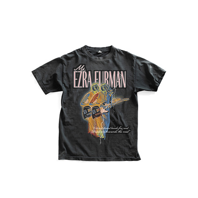 First merch idea for new Ezra Furman Album Campaign 2025 branding business design graphic design illustration logo merch shirt t shirt ux vector