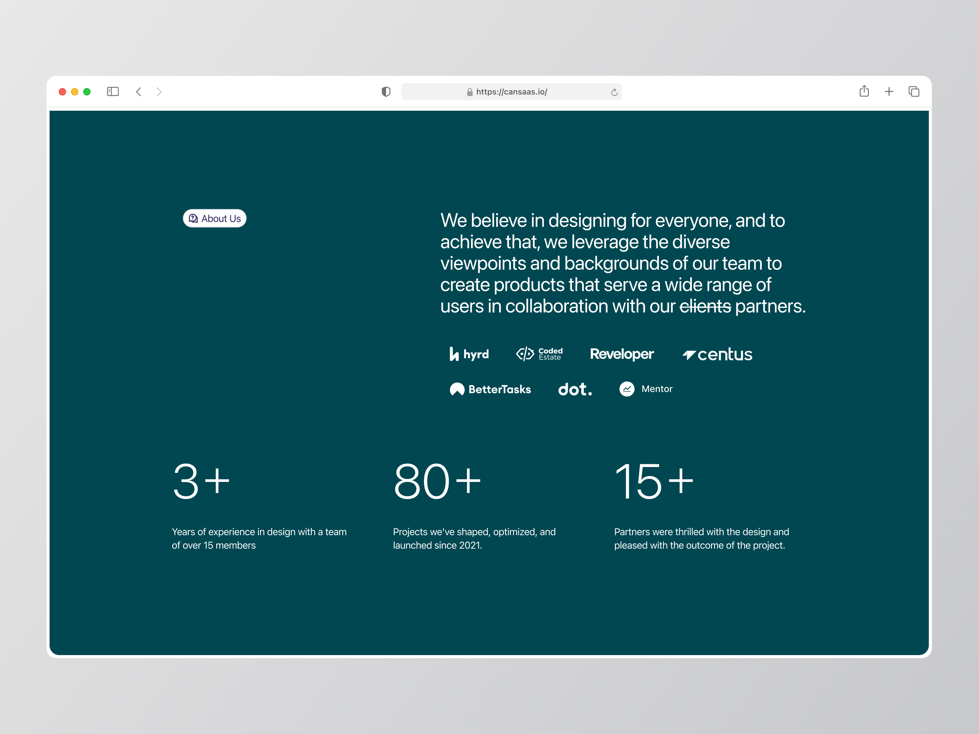 Cansaas Landing Page by Rohmad Khoirudin for Cansaas on Dribbble