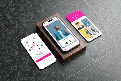 Dating Mobile App UI Design (SoulSync) app design branding dating dating app dating mobile app design figma figma design graphic design illustration logo mobile app mobile app design mobile app mockup mobile design product design ui uiux ux